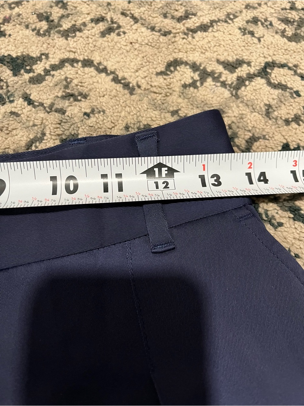 LOFT Petites High Waisted Cropped Leg Trousers Size 00P - Picture 7 of 8